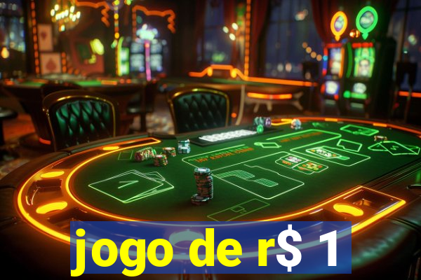 jogo de r$ 1